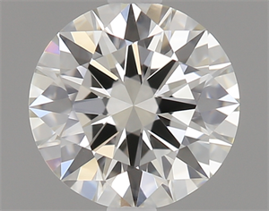 Picture of 0.45 Carats, Round Diamond with Excellent Cut, I Color, VVS1 Clarity and Certified by GIA