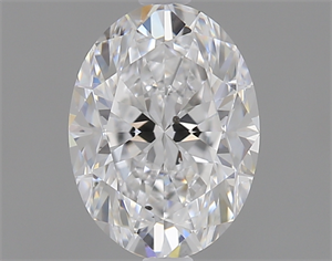 Picture of 0.80 Carats, Oval Diamond with  Cut, D Color, SI1 Clarity and Certified by GIA