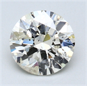 1.80 quilates, Redondo Diamante , Color H, claridad SI2 y certificado por EGL