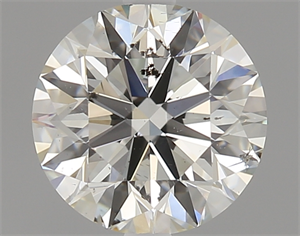 Picture of 0.82 Carats, Round Diamond with Excellent Cut, J Color, SI2 Clarity and Certified by GIA