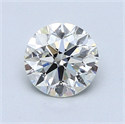 1.00 Carats, Round Diamond with Excellent Cut, G Color, VVS1 Clarity and Certified by EGL
