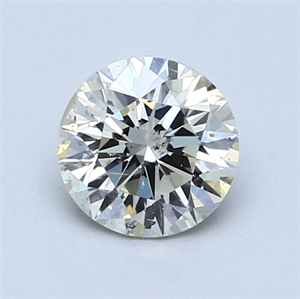 Picture of 1.02 Carats, Round Diamond with Excellent Cut, H Color, SI1 Clarity and Certified by EGL