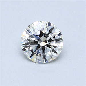 Picture of 0.51 Carats, Round Diamond with Excellent Cut, G Color, VVS1 Clarity and Certified by EGL