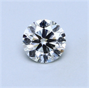 0.56 Carats, Round Diamond with Very Good Cut, I Color, SI1 Clarity and Certified by GIA