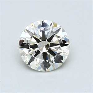 Picture of 0.70 Carats, Round Diamond with Excellent Cut, H Color, VVS2 Clarity and Certified by EGL