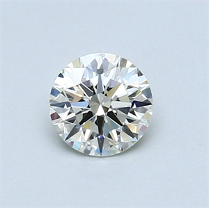 Picture of 0.52 Carats, Round Diamond with Excellent Cut, G Color, VVS1 Clarity and Certified by EGL