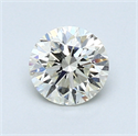 0.71 quilates, Redondo Diamante , Color H, claridad VS2 y certificado por EGL