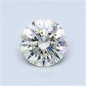 0.72 quilates, Redondo Diamante , Color G, claridad VS2 y certificado por EGL