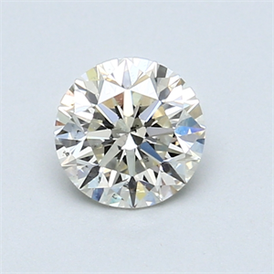 Picture of 0.74 Carats, Round Diamond with Excellent Cut, H Color, SI1 Clarity and Certified by EGL