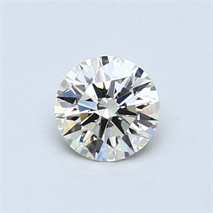 Picture of 0.52 Carats, Round Diamond with Excellent Cut, G Color, VVS1 Clarity and Certified by EGL