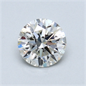 0.63 quilates, Redondo Diamante , Color G, claridad VVS2 y certificado por EGL