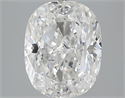 5.07 Carats, Cushion Diamond with  Cut, F Color, SI2 Clarity and Certified by GIA