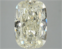 4.53 Carats, Cushion Diamond with  Cut, K Color, SI2 Clarity and Certified by IGI