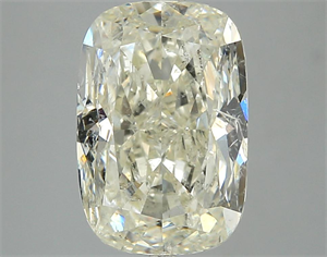 Picture of 4.53 Carats, Cushion Diamond with  Cut, K Color, SI2 Clarity and Certified by IGI