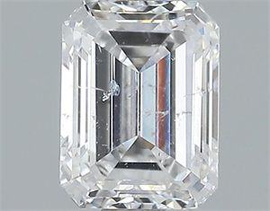 Picture of 0.91 Carats, Emerald Diamond with  Cut, F Color, SI1 Clarity and Certified by EGL