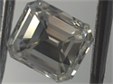 1.01 Carats, Emerald Diamond with  Cut, H Color, VS1 Clarity and Certified by EGL
