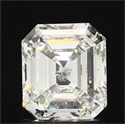 1.22 Carats, Emerald Diamond with  Cut, G Color, SI2 Clarity and Certified by EGL