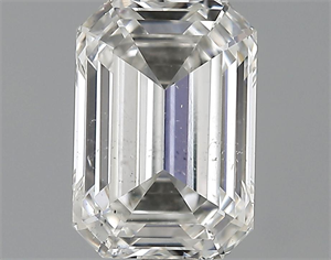 Picture of 1.52 Carats, Emerald Diamond with  Cut, E Color, VS2 Clarity and Certified by EGL