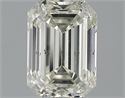 2.51 quilates, Esmeralda Diamante , Color G, claridad SI1 y certificado por EGL