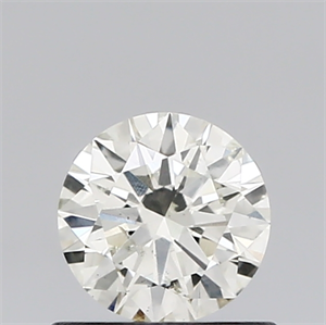 Foto Diamante Natural 0.52 quilates, Redondo , Color K, claridad SI2 y certificado IGI de