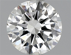 Picture of 1.01 Carats, Round Diamond with Very Good Cut, F Color, IF Clarity and Certified by GIA