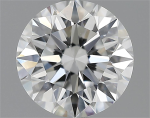 Picture of 1.52 Carats, Round Diamond with Excellent Cut, D Color, VVS2 Clarity and Certified by GIA