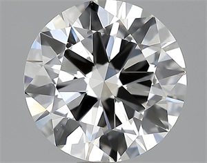 Picture of 2.00 Carats, Round Diamond with Very Good Cut, D Color, VS1 Clarity and Certified by GIA
