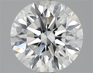 Picture of 3.05 Carats, Round Diamond with Excellent Cut, D Color, VS2 Clarity and Certified by GIA