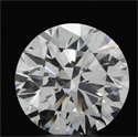 5.06 Carats, Round Diamond with Excellent Cut, I Color, IF Clarity and Certified by HRD