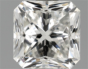 Picture of 1.02 Carats, Radiant Diamond with  Cut, D Color, SI1 Clarity and Certified by GIA