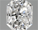 1.01 Carats, Radiant Diamond with  Cut, D Color, SI1 Clarity and Certified by GIA