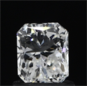 1.00 Carats, Radiant Diamond with  Cut, E Color, VS1 Clarity and Certified by GIA