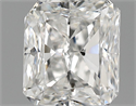 1.01 Carats, Radiant Diamond with  Cut, E Color, SI1 Clarity and Certified by GIA