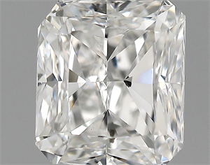 Picture of 1.01 Carats, Radiant Diamond with  Cut, E Color, SI1 Clarity and Certified by GIA
