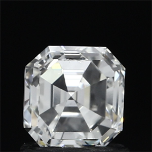 Picture of 1.00 Carats, Asscher Diamond with  Cut, D Color, VVS2 Clarity and Certified by GIA
