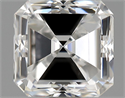 1.02 quilates, Asscher Diamante , Color E, claridad VS1 y certificado por GIA