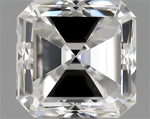 Picture of 1.02 Carats, Asscher Diamond with  Cut, E Color, VS1 Clarity and Certified by GIA