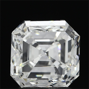 Picture of 3.00 Carats, Asscher Diamond with  Cut, G Color, VVS1 Clarity and Certified by GIA