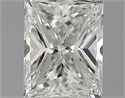 1.00 quilates, Princesa Diamante , Color E, claridad SI1 y certificado por GIA