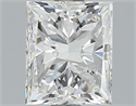 1.00 quilates, Princesa Diamante , Color E, claridad SI1 y certificado por GIA
