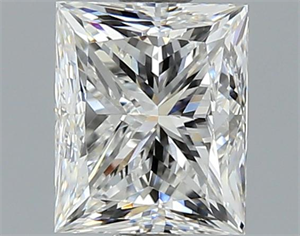 Picture of 1.01 Carats, Princess Diamond with  Cut, F Color, VS1 Clarity and Certified by GIA