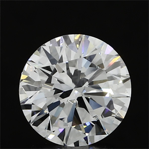 Picture of 1.51 Carats, Round Diamond with Very Good Cut, D Color, IF Clarity and Certified by GIA