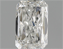 1.00 Carats, Radiant Diamond with  Cut, E Color, SI1 Clarity and Certified by GIA