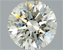 1.51 quilates, Redondo Diamante , Color K, claridad SI2 y certificado por HRD