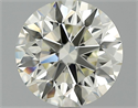 2.29 quilates, Redondo Diamante , Color L, claridad VVS2 y certificado por HRD