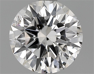 Picture of 1.01 Carats, Round Diamond with Very Good Cut, E Color, SI2 Clarity and Certified by HRD