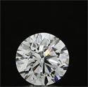 0.50 quilates, Redondo Diamante , Color F, claridad SI1 y certificado por GIA