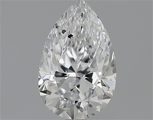 Picture of 1.02 Carats, Pear Diamond with  Cut, D Color, SI2 Clarity and Certified by GIA