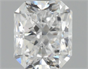 1.01 Carats, Radiant Diamond with  Cut, D Color, VS2 Clarity and Certified by GIA