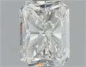 1.00 Carats, Radiant Diamond with  Cut, E Color, VS2 Clarity and Certified by GIA